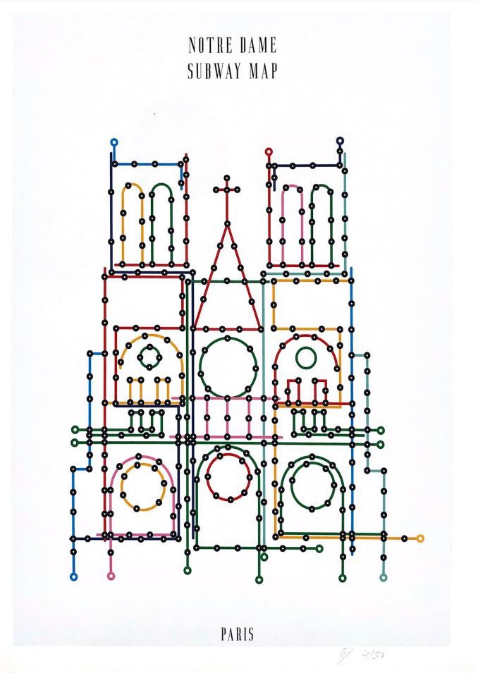 JMC, Subway map - Notre dame JMC, Subway map - Notre dame