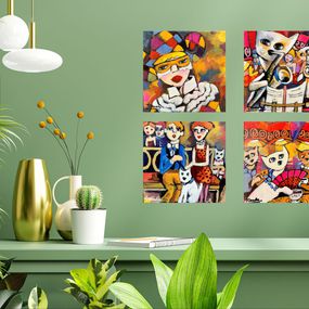 Martine Fauve Dechavanne, Arlequin Martine Fauve Dechavanne, Arlequin