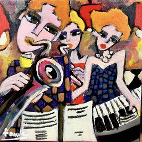 Martine Fauve Dechavanne, Piano et sax Martine Fauve Dechavanne, Piano et sax