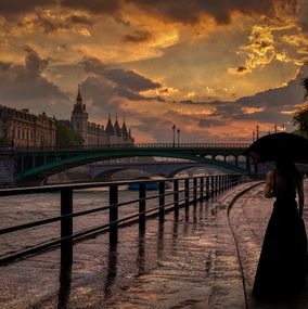 Sunset in Paris, Patrick Blanc