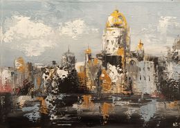 Painting, Remembering Venice, Nataliia Svitlychna