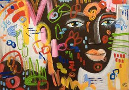 Painting, Stranger, Nataliia Svitlychna