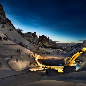 Fotografía, Night winter landscape, Jan Brunclík