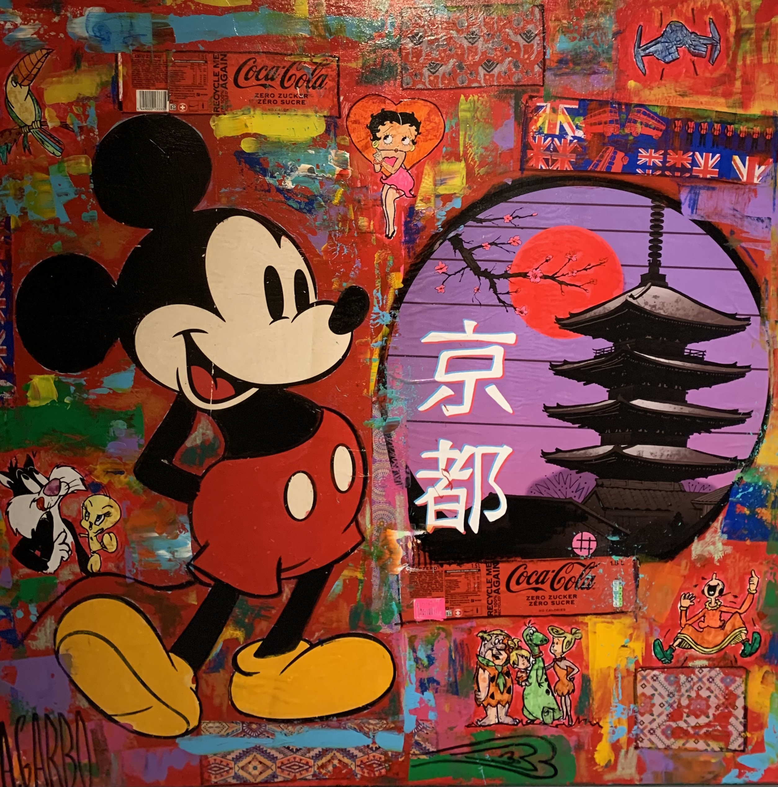 Angelo Garbo, Mickey au Japon Angelo Garbo, Mickey au Japon