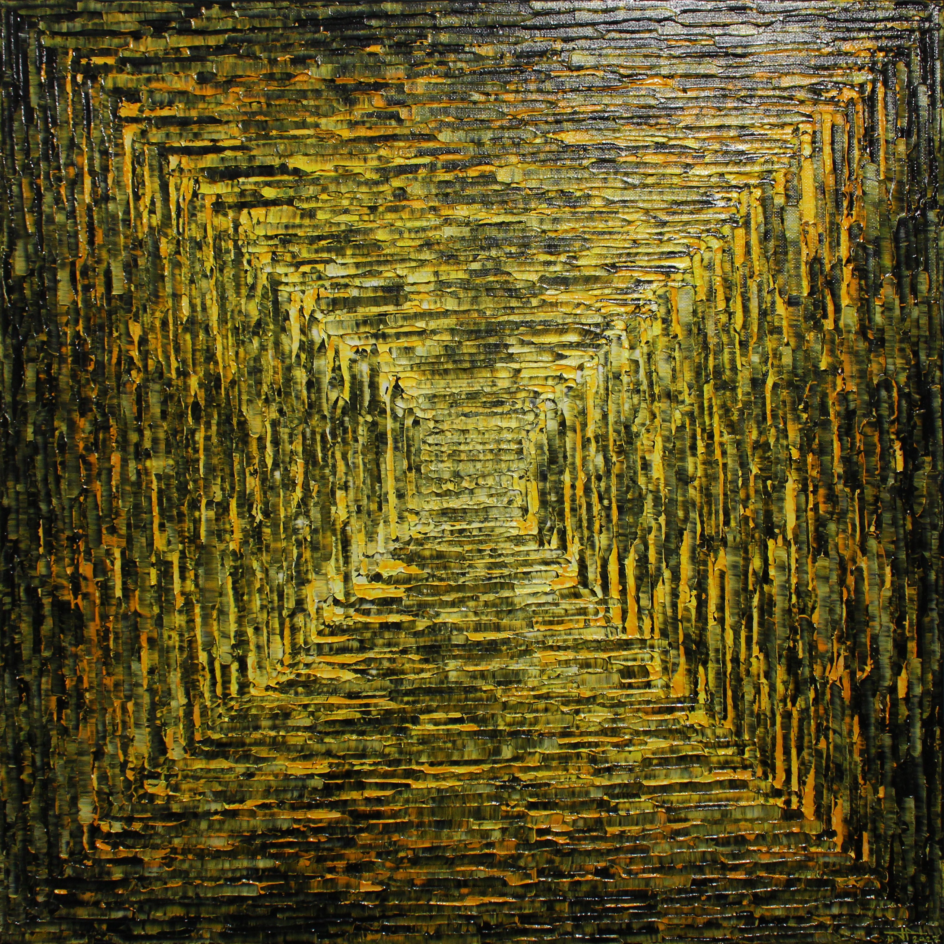 Jonathan Pradillon, Dégradé carré jaune Jonathan Pradillon, Dégradé carré jaune