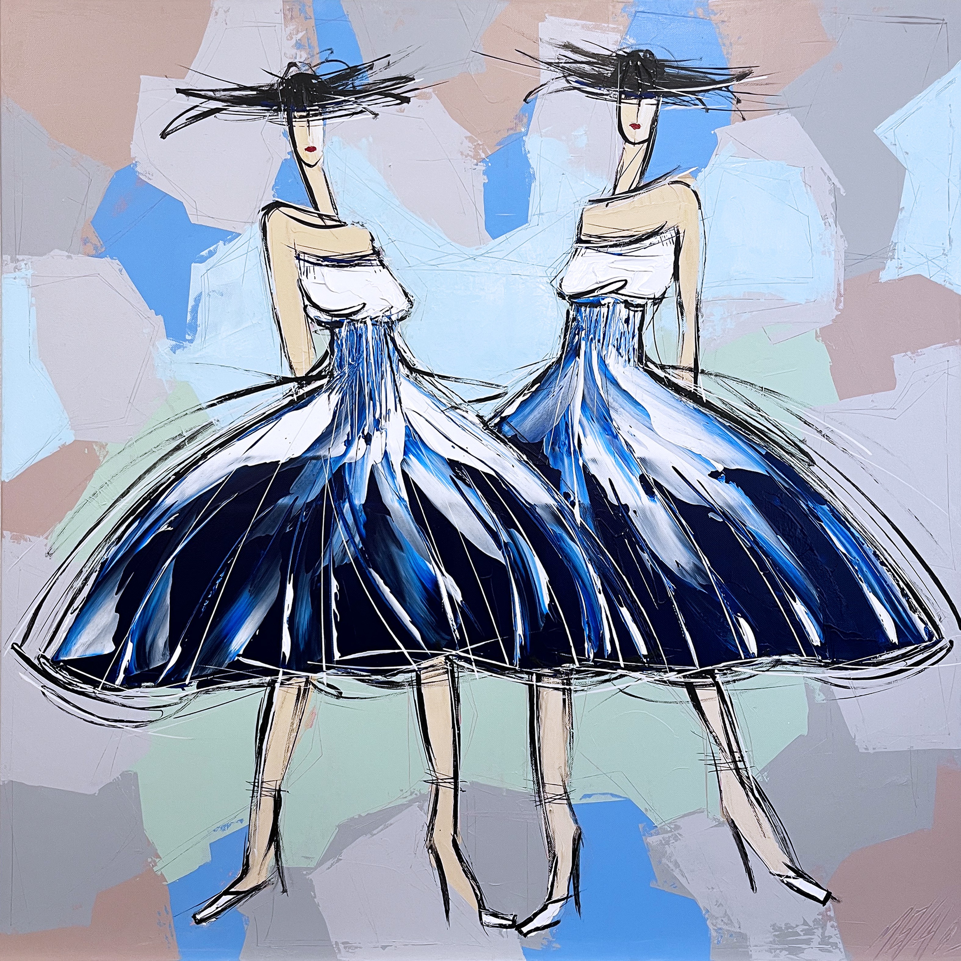 Olivier Messas, Les filles bleues marines... (En scène) Olivier Messas, Les filles bleues marines... (En scène)
