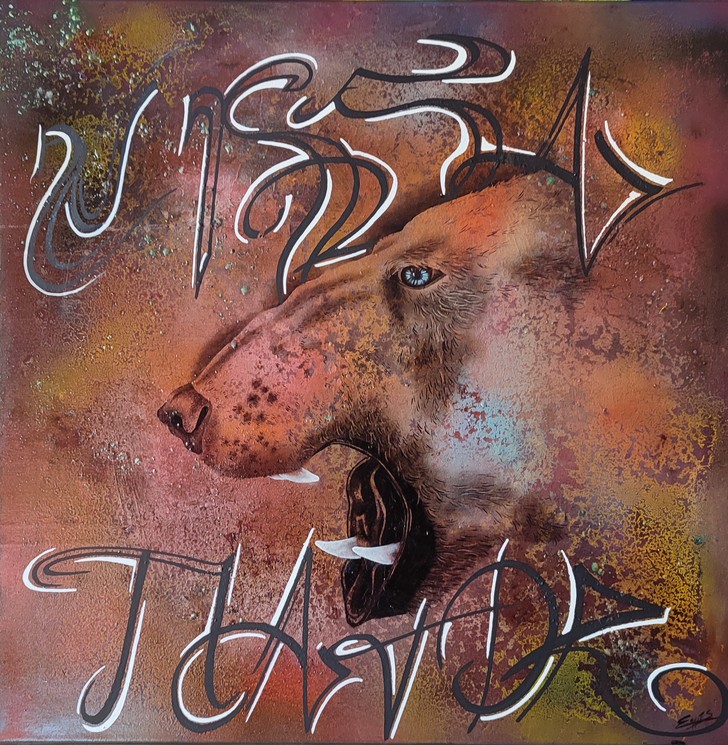 Sylvie Cappe, Ursa Major, Painting on canvas