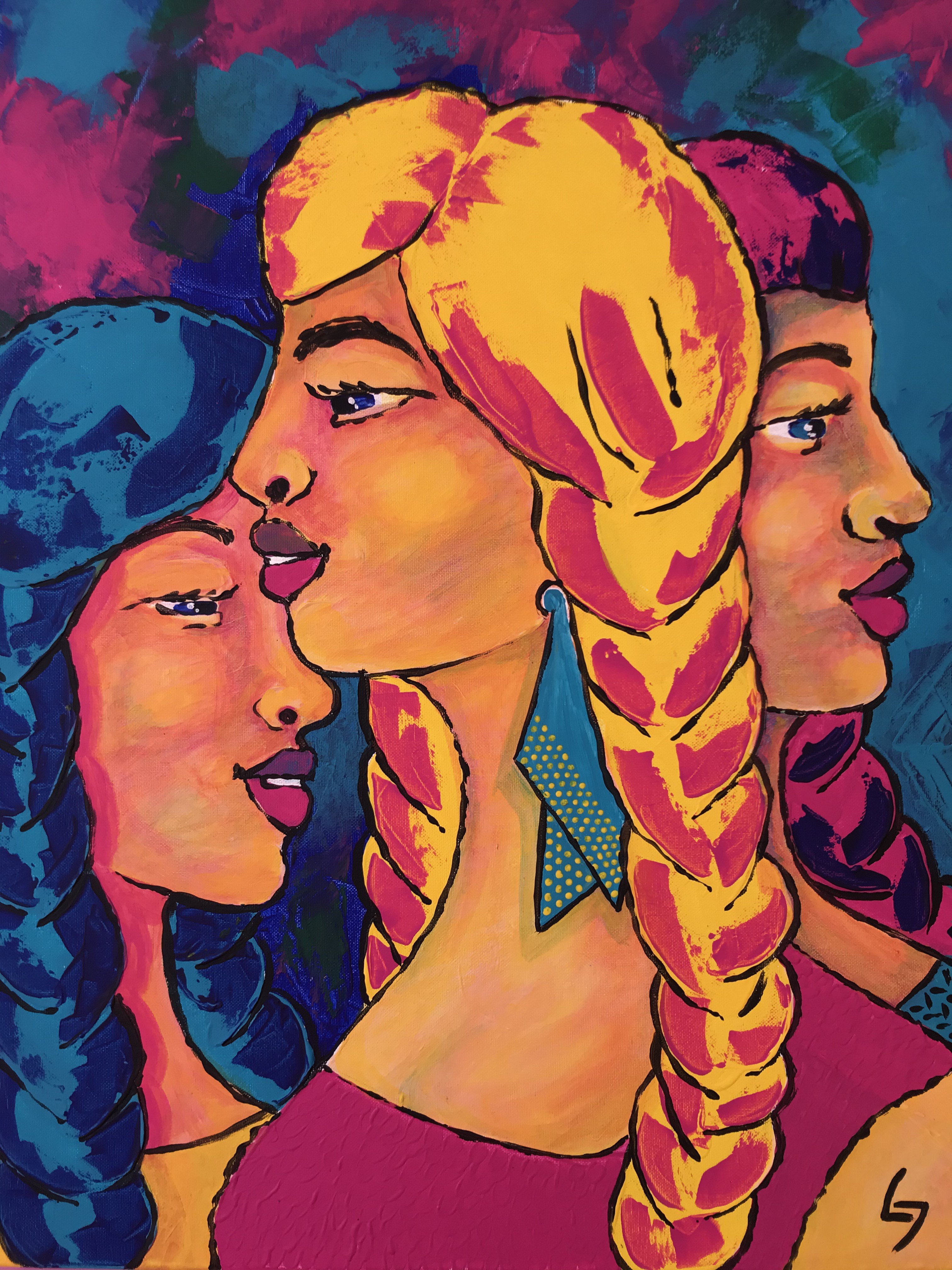 Ljubow Jung, Three sisters. Hope Ljubow Jung, Three sisters. Hope