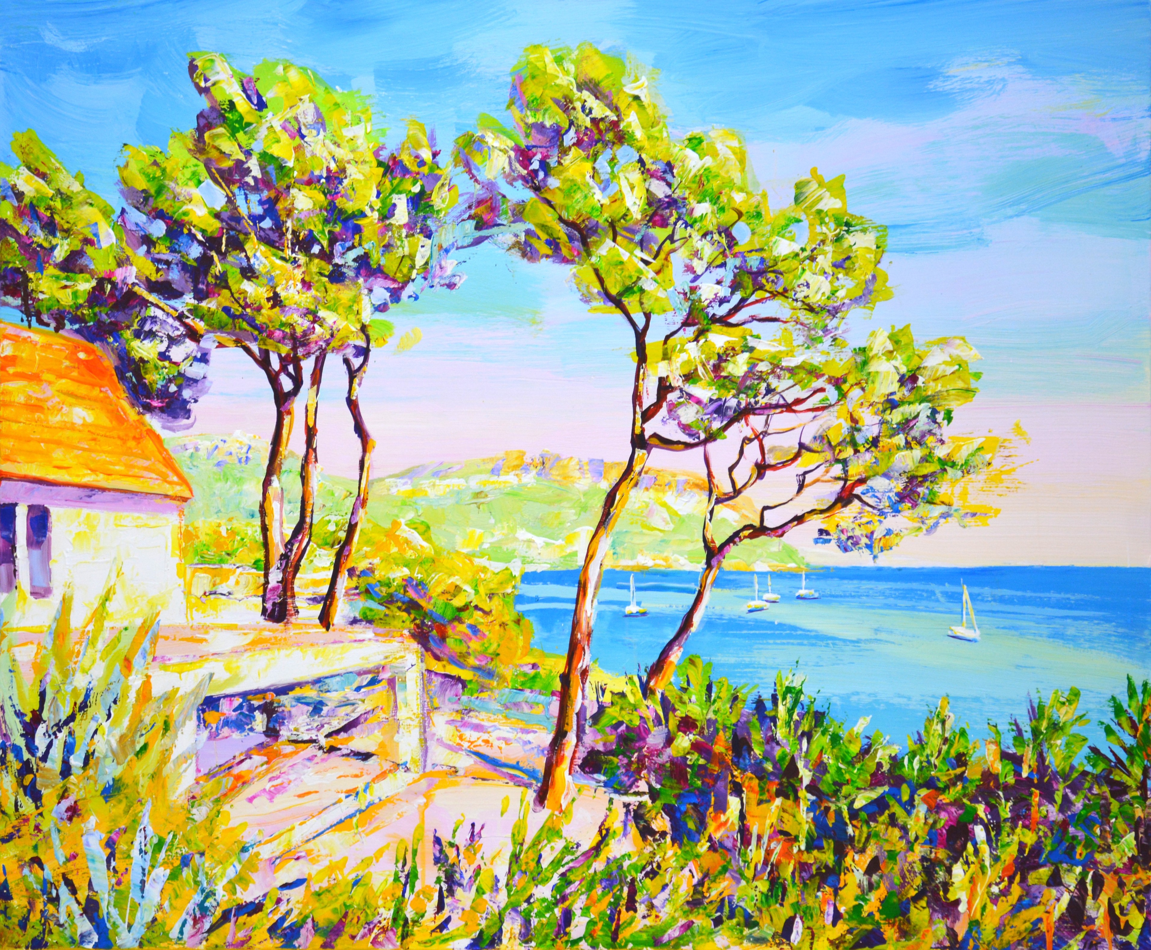 Iryna Kastsova, Azure coast Iryna Kastsova, Azure coast