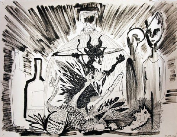 Kevin-Ademola Sangosanya, Dessin / Sans titre Kevin-Ademola Sangosanya, Dessin / Sans titre