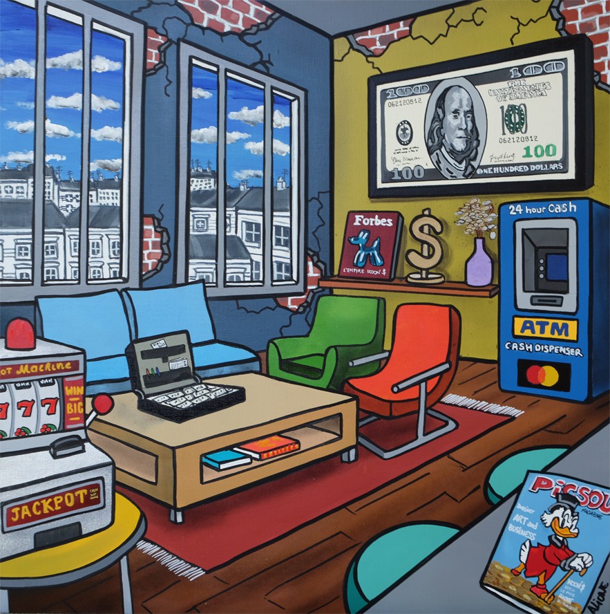 Alione, Cash machine Alione, Cash machine