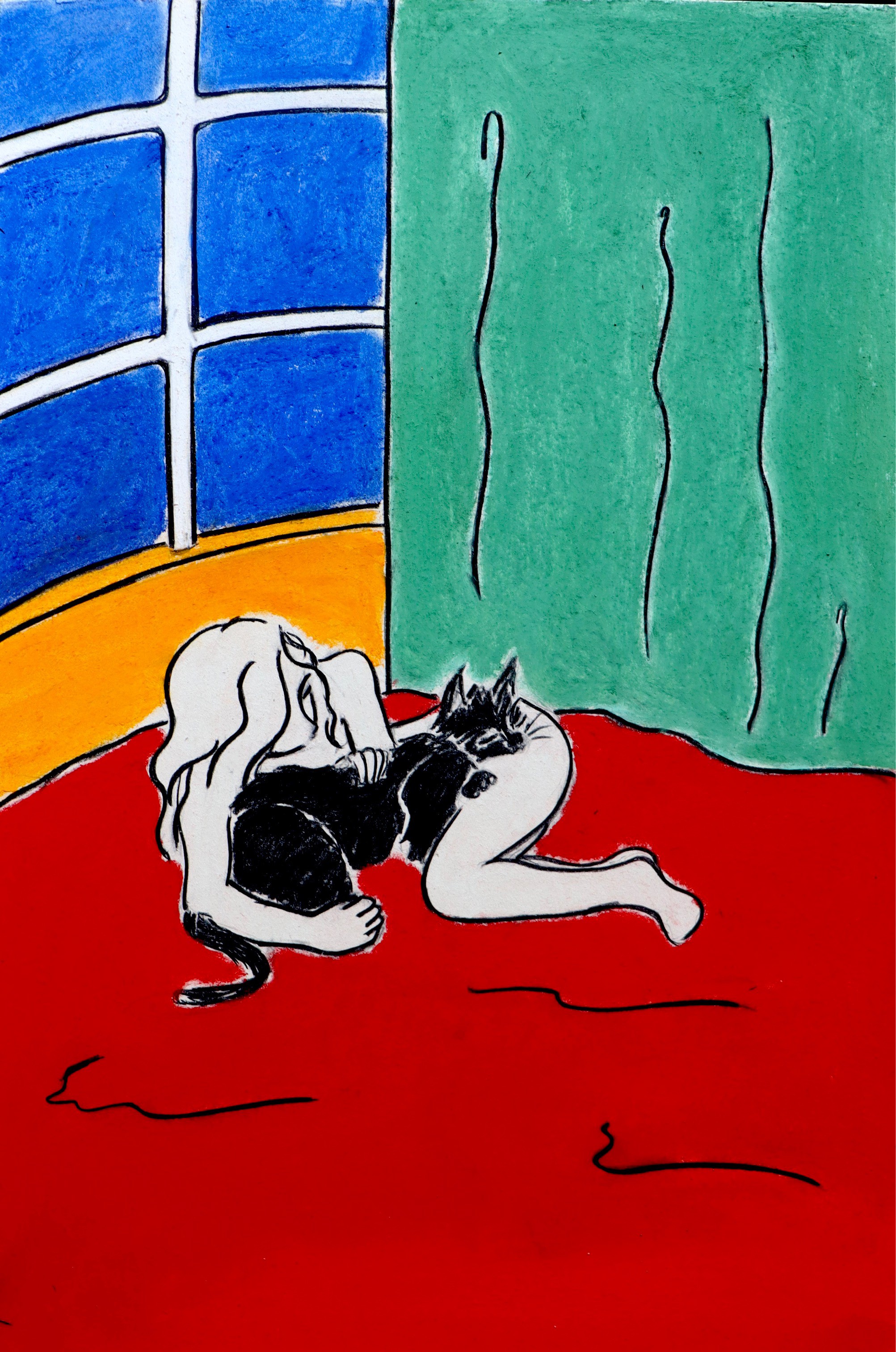 Gabrielle Rul, Her cat Gabrielle Rul, Her cat