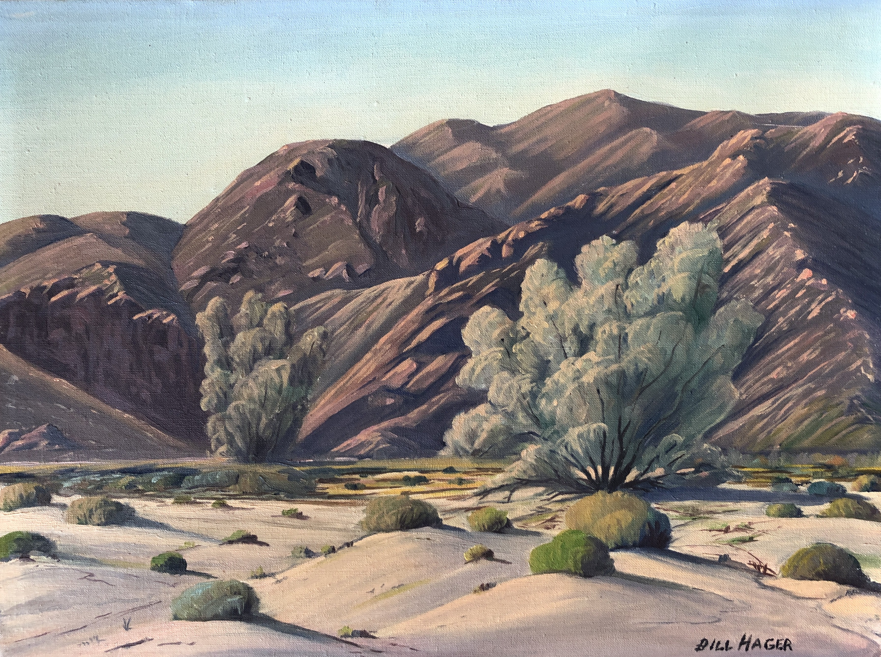 Bill Hager, Paysage de Palmsprings Bill Hager, Paysage de Palmsprings