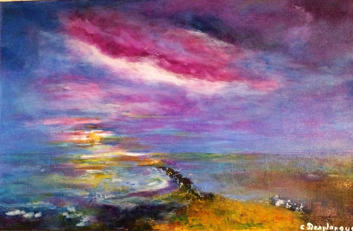 Christine Desplanque, Aube violette Christine Desplanque, Aube violette
