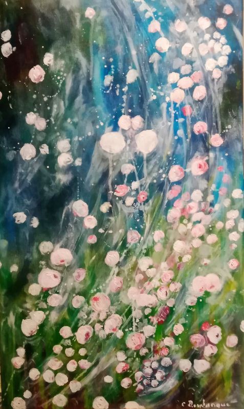 Christine Desplanque, Pluie de fleurs Christine Desplanque, Pluie de fleurs