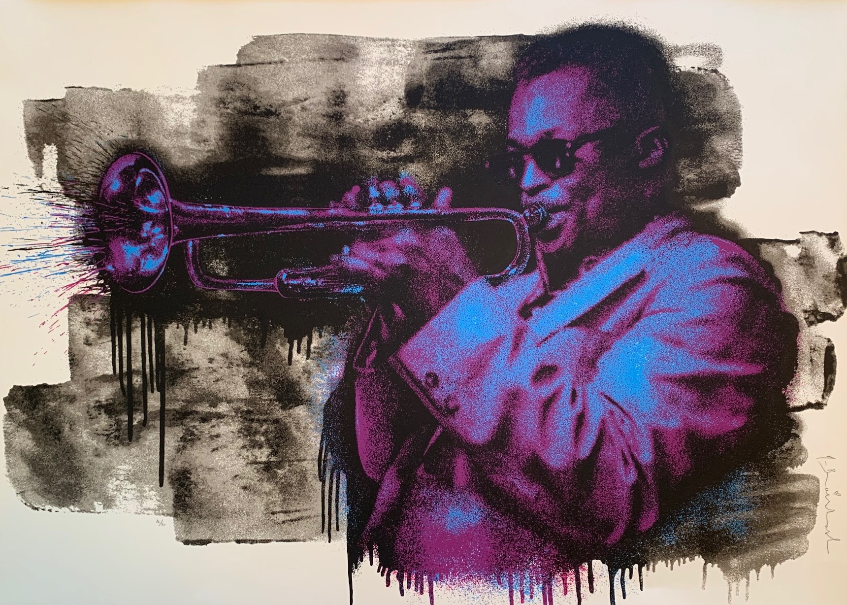 Mr. Brainwash, Miles Davis Mr. Brainwash, Miles Davis