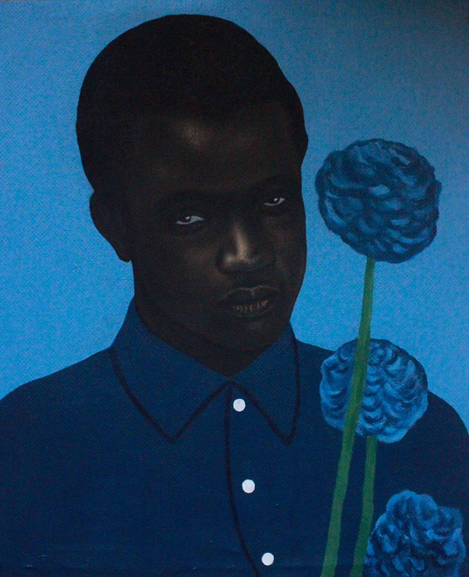Franklin Ndibam, Black and Blue Franklin Ndibam, Black and Blue
