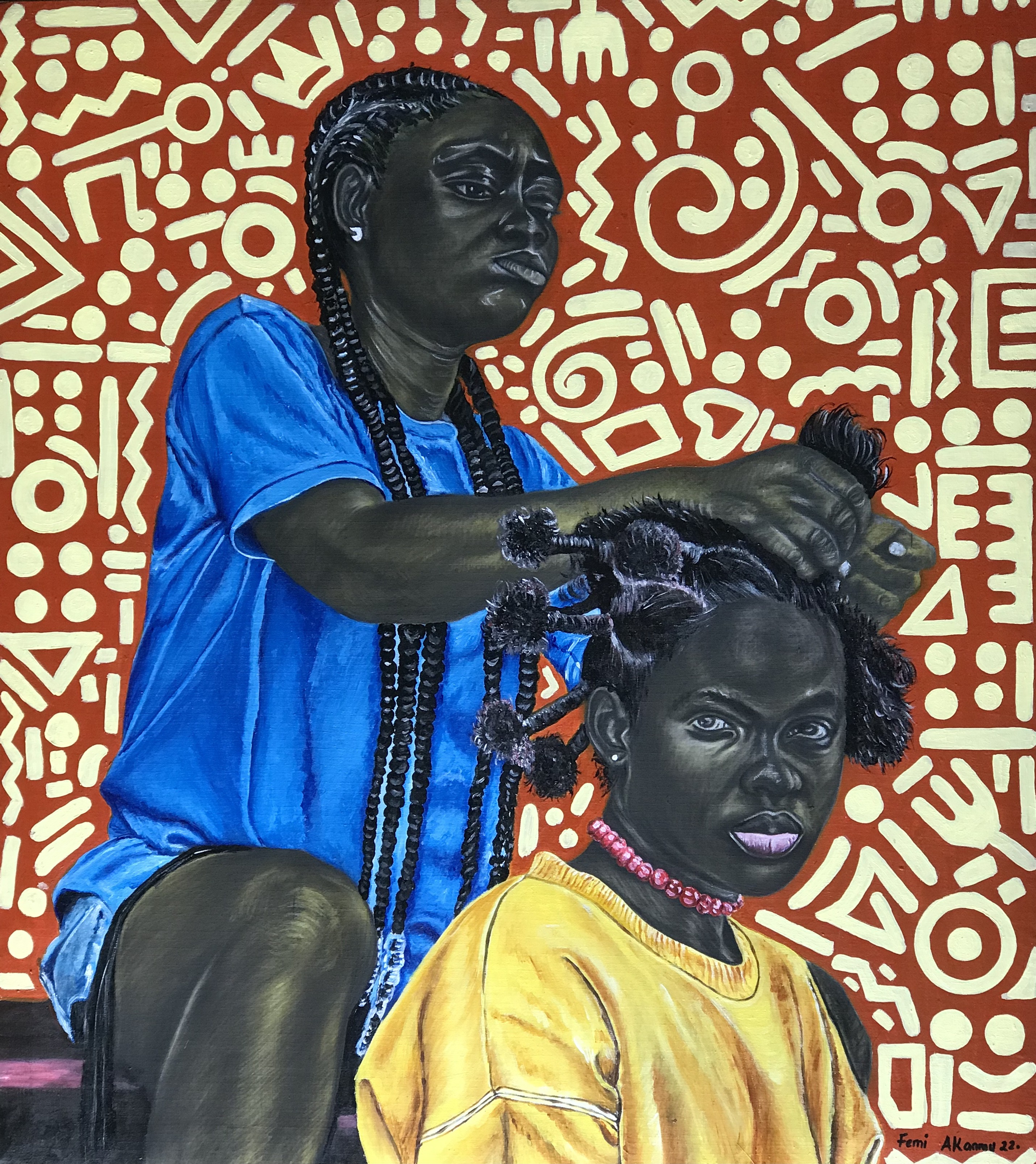 Oluwafemi Akanmu, Onídìrí (Hair Dresser) Oluwafemi Akanmu, Onídìrí (Hair Dresser)