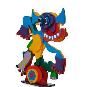From the Circus series. Animal Fantastique, Karel Appel
