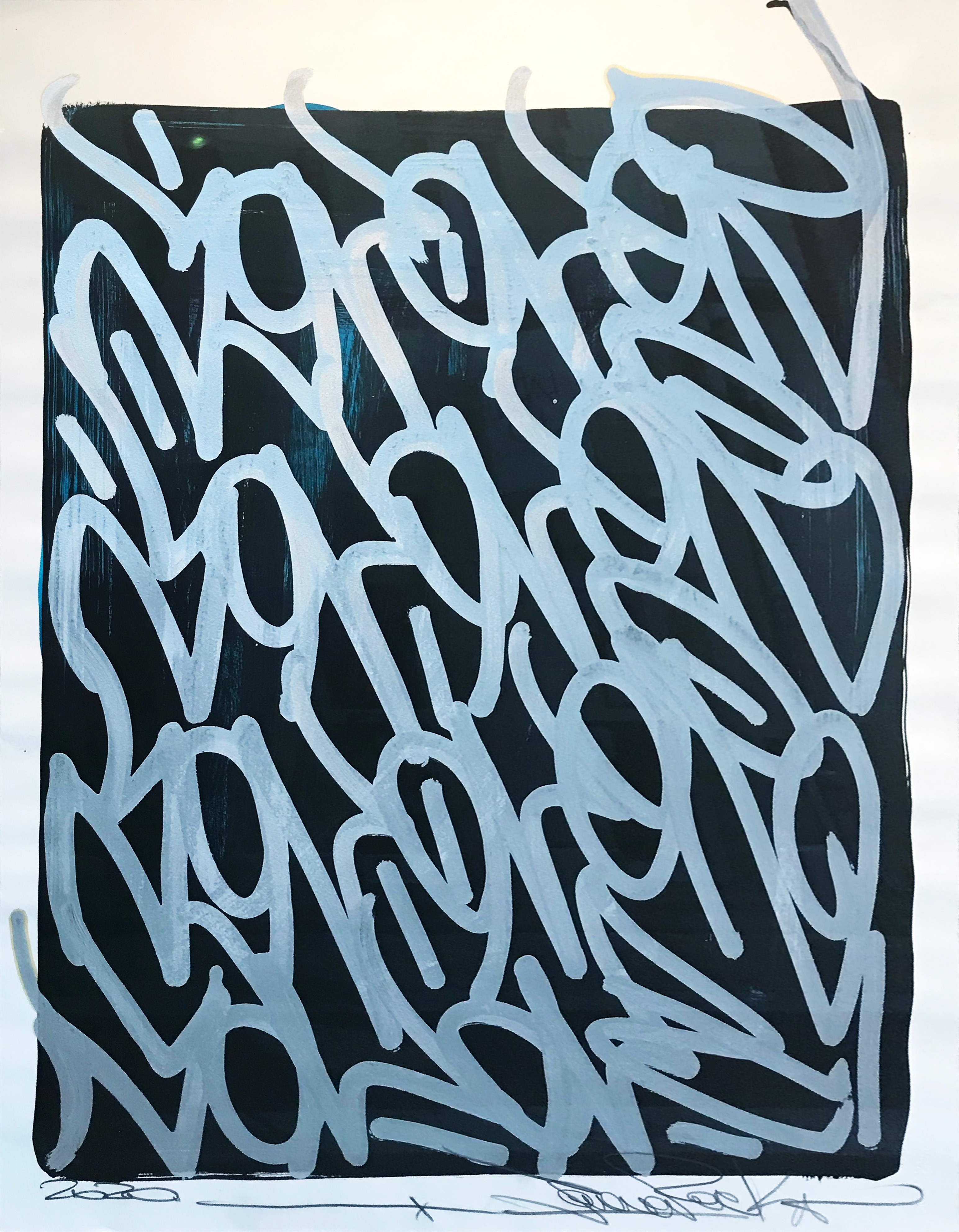 JonOne, Untituled gris JonOne, Untituled gris