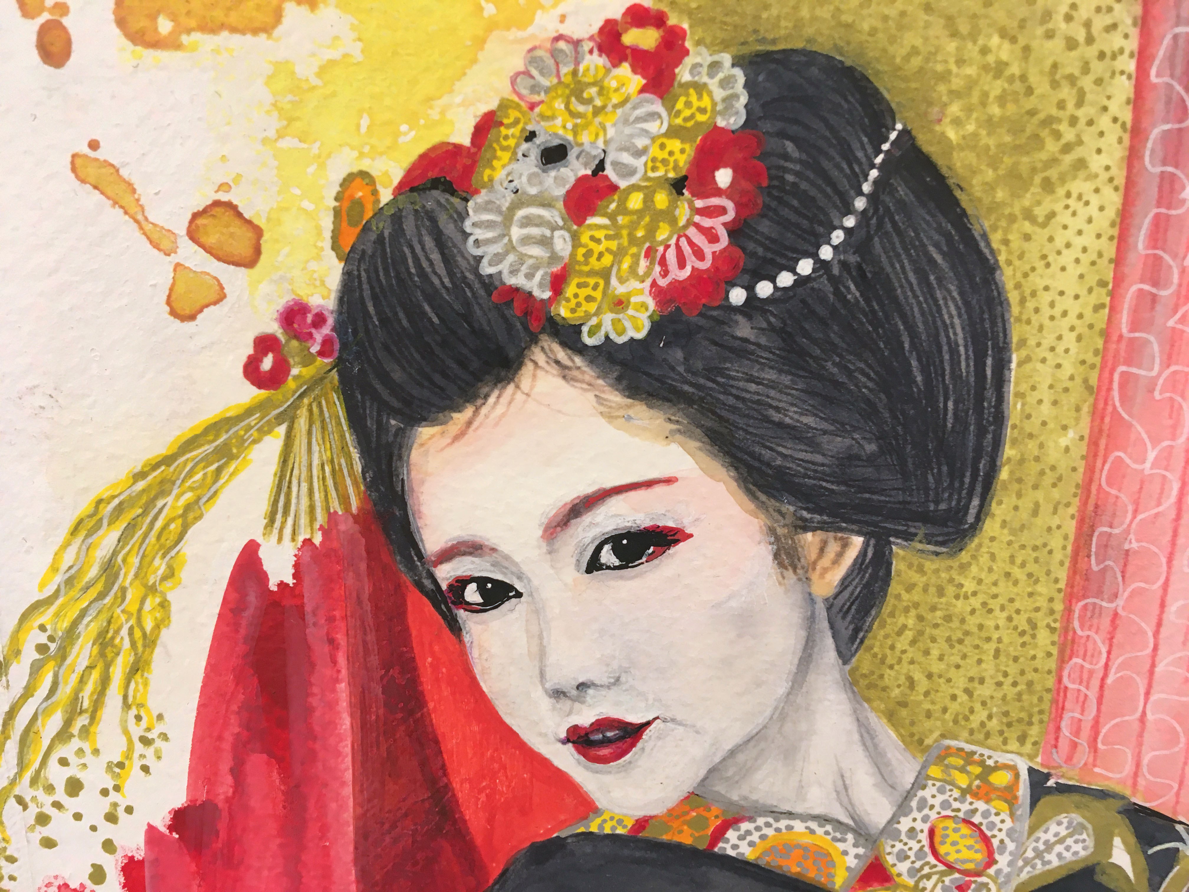 Geisha Royale By Christy Painting Artsper
