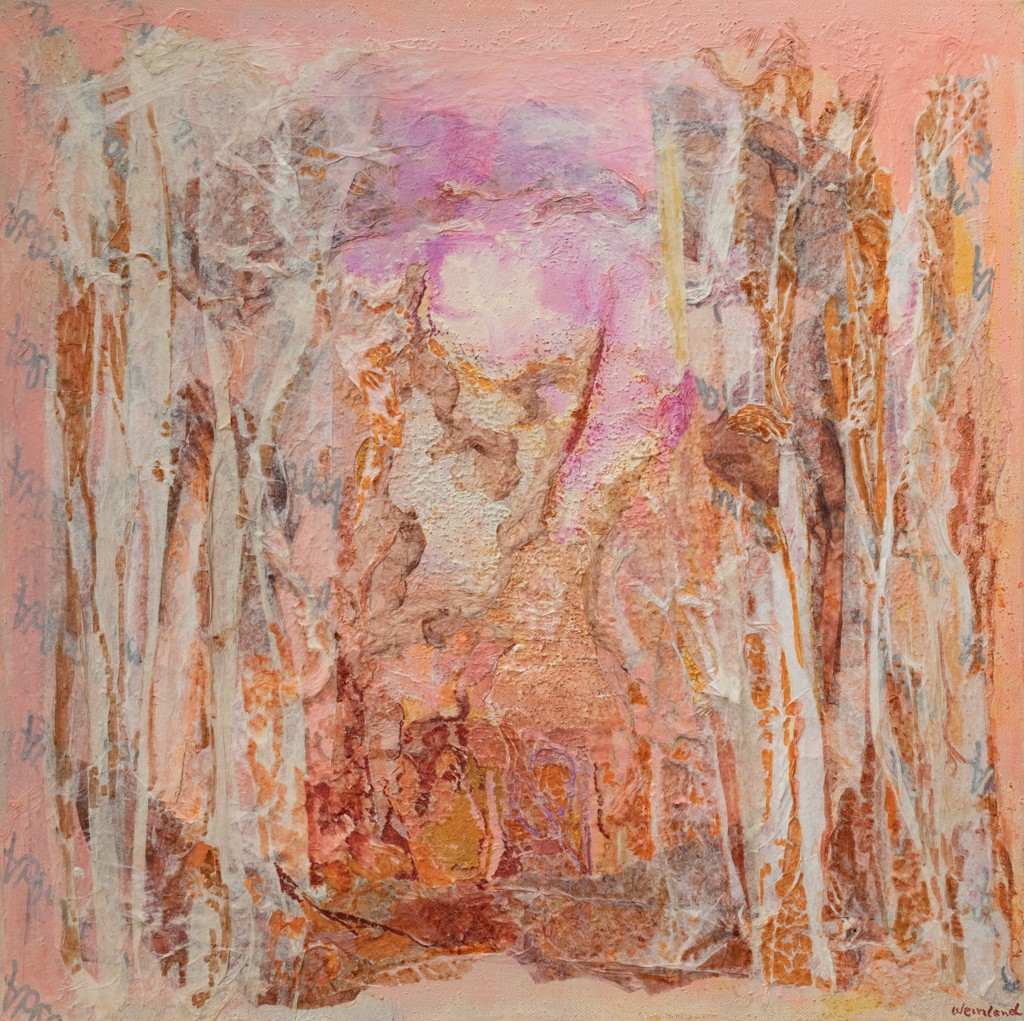 Mireille Weinland, Le Rideau - Abstraction Mireille Weinland, Le Rideau - Abstraction