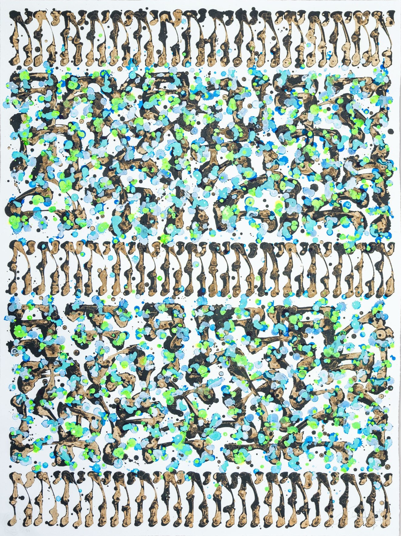 Sowat, Athabasca - HPM III - Green & Turquoise Sowat, Athabasca - HPM III - Green & Turquoise