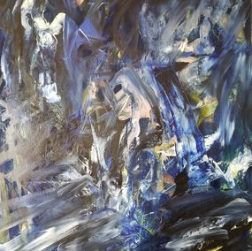 Painting, Blue fin (A066), Atom Hovhanesyan