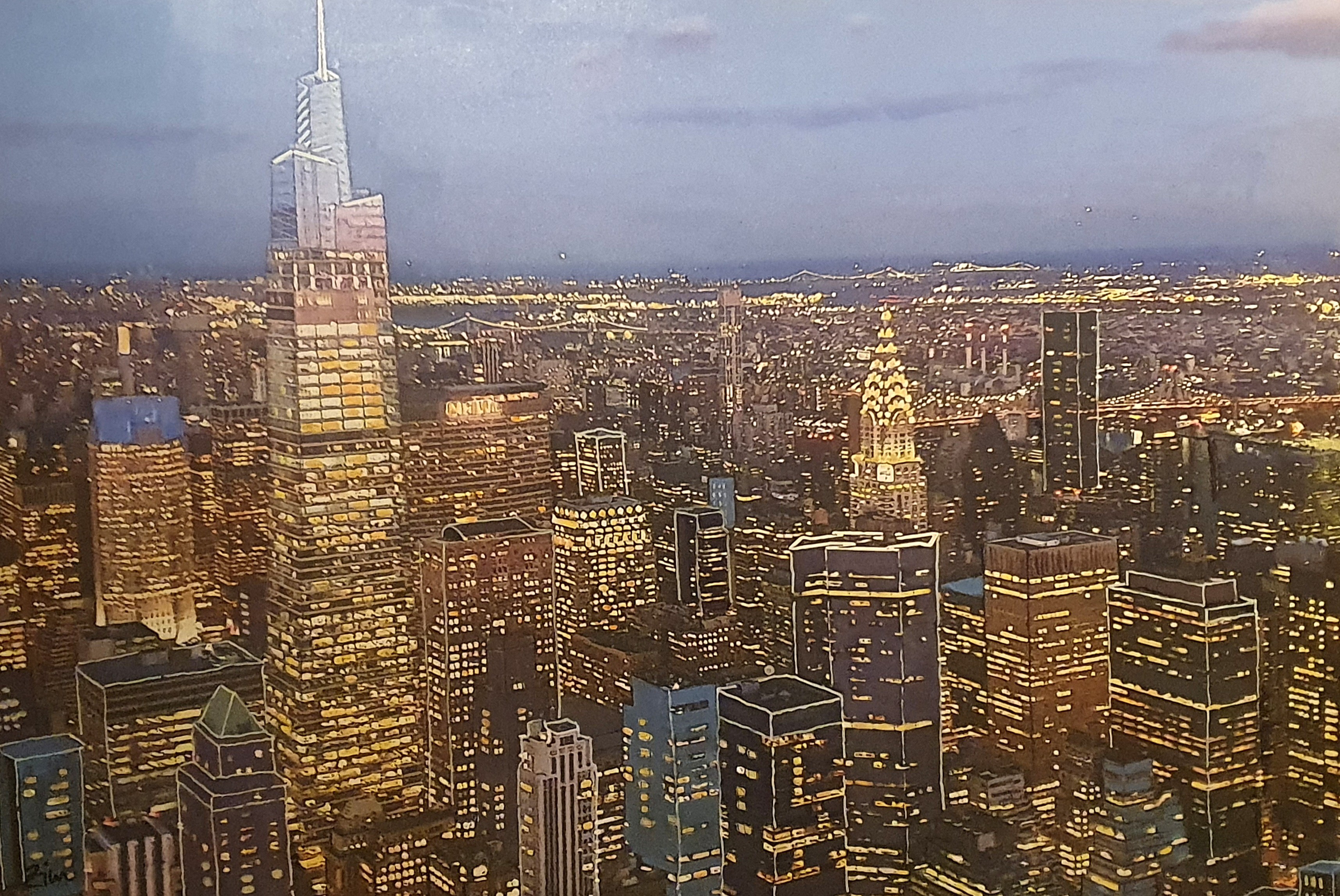 Marion Zimmermann, Manhattan Twilight ll Marion Zimmermann, Manhattan Twilight ll