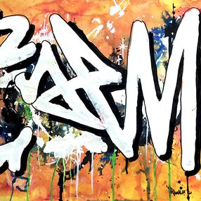 JP Malot, JPM (original painting on paper 2022) JP Malot, JPM (original painting on paper 2022)