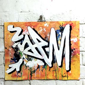 JP Malot, JPM (original painting on paper 2022) JP Malot, JPM (original painting on paper 2022)
