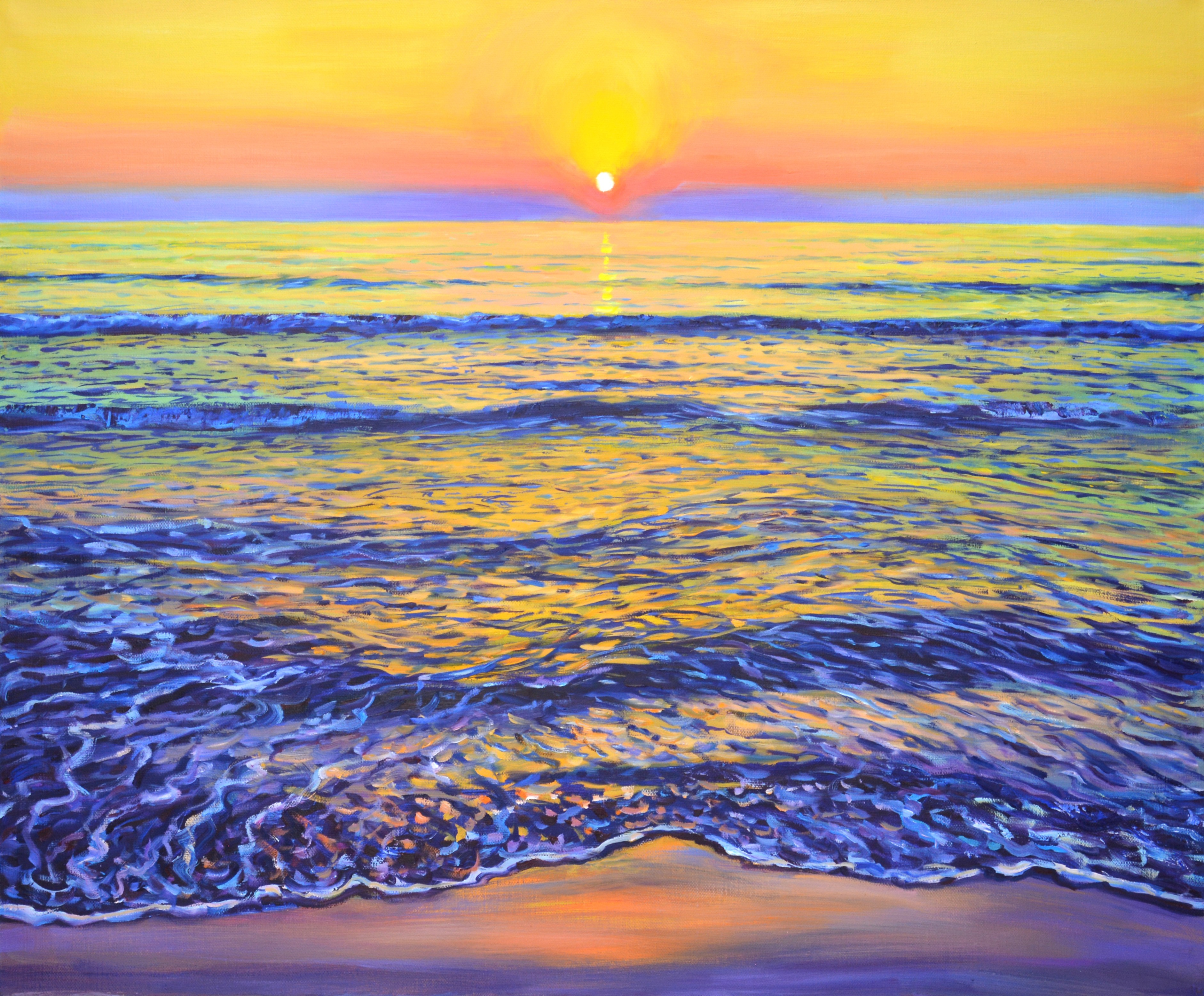 sunset artwork