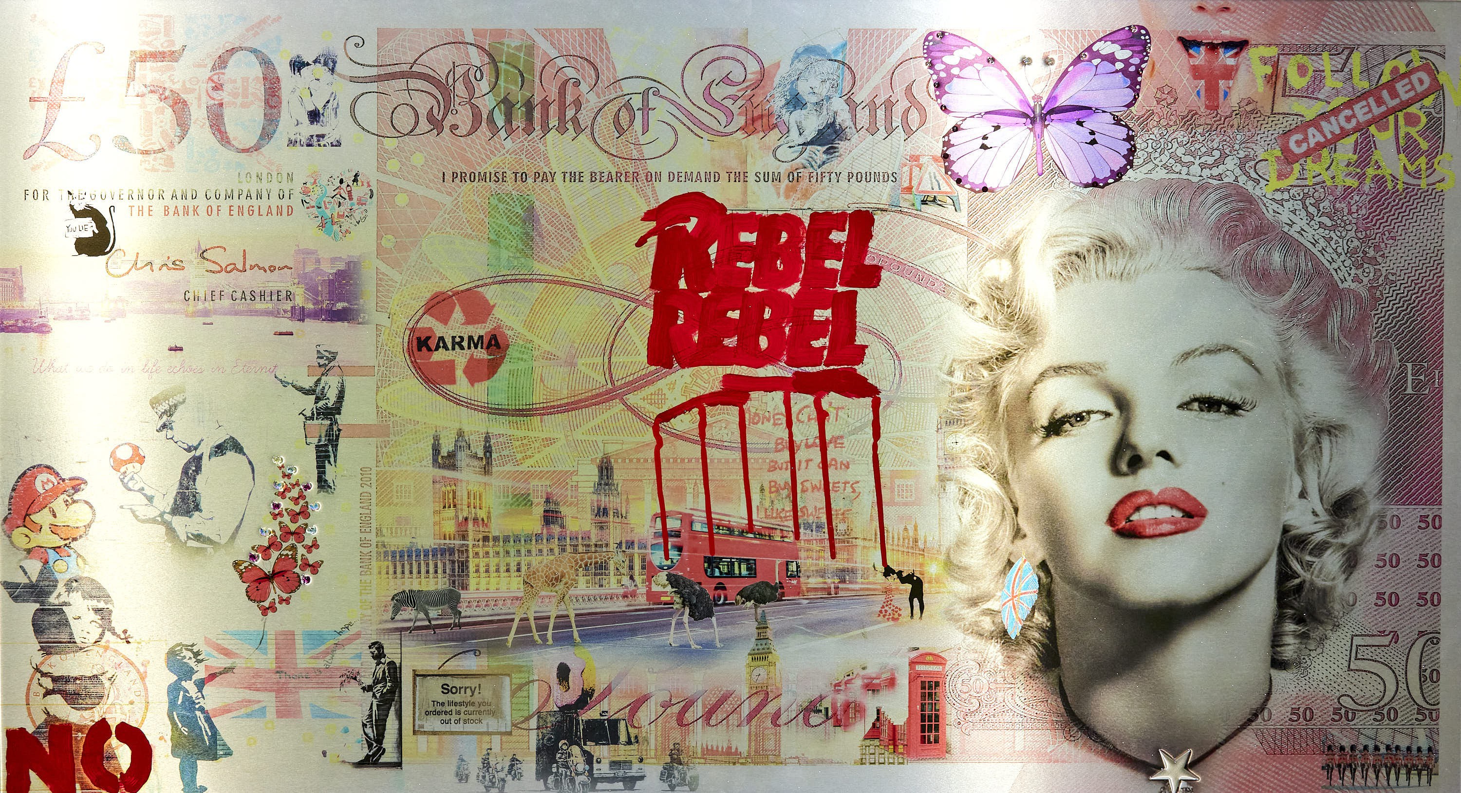 Diederik Van Apple, Marilyn Monroe English pond Diederik Van Apple, Marilyn Monroe English pond