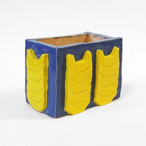 Skulpturen, Blue & yellow flowerbed, Natasha Steshenko