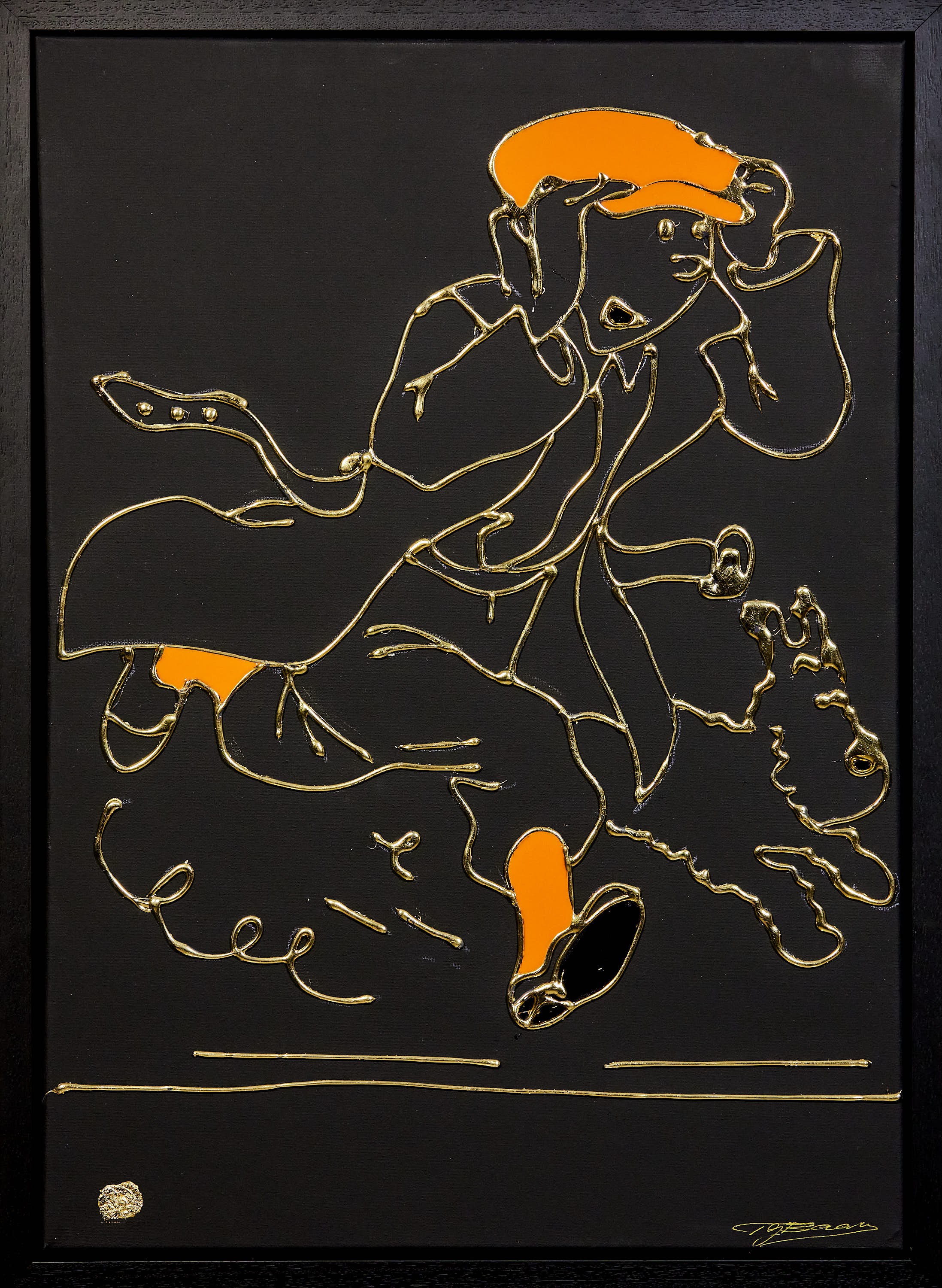 Tonny Baars, Tintin orange Tonny Baars, Tintin orange
