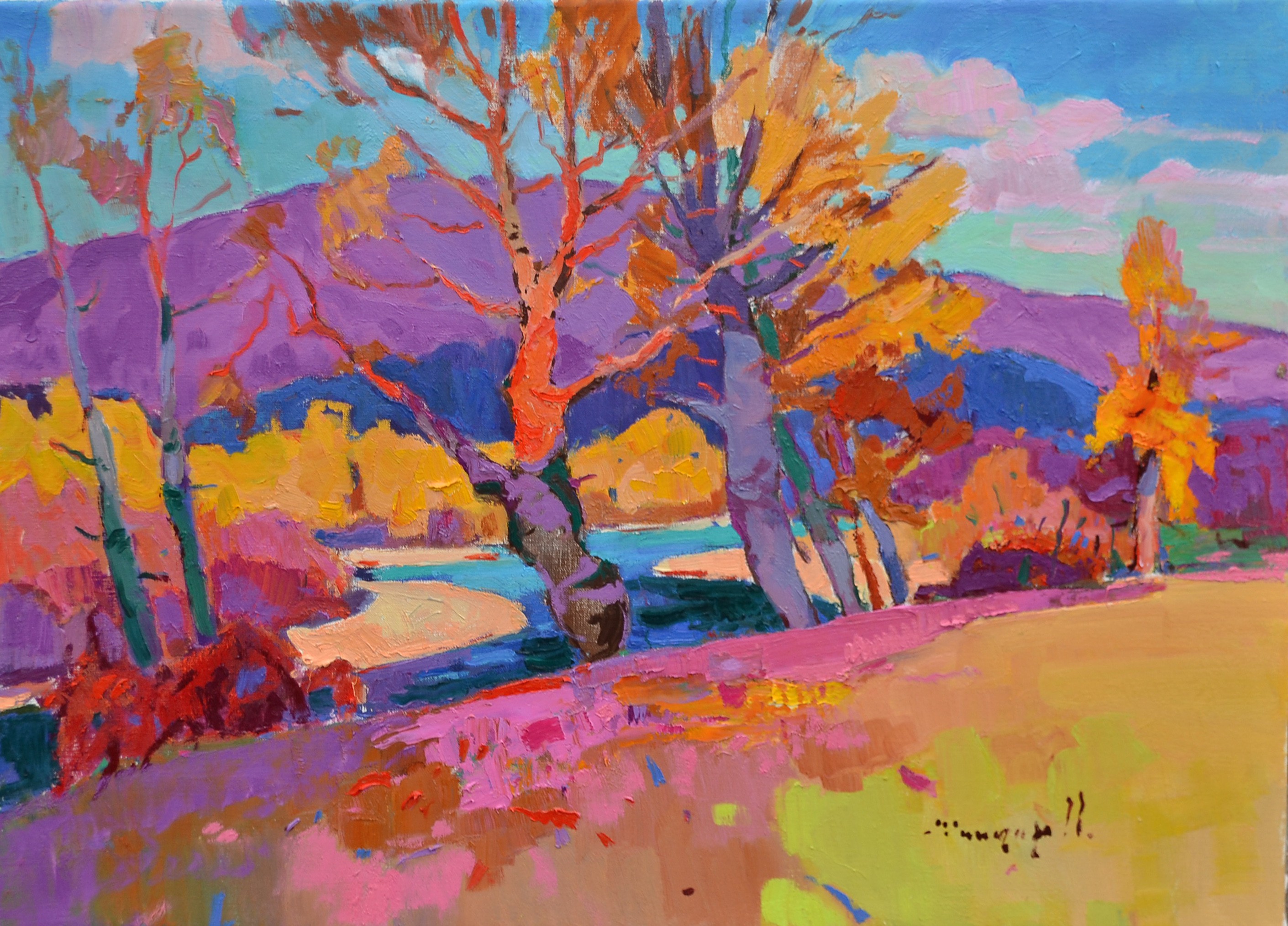Alexander Shandor, Leaves fell Alexander Shandor, Leaves fell