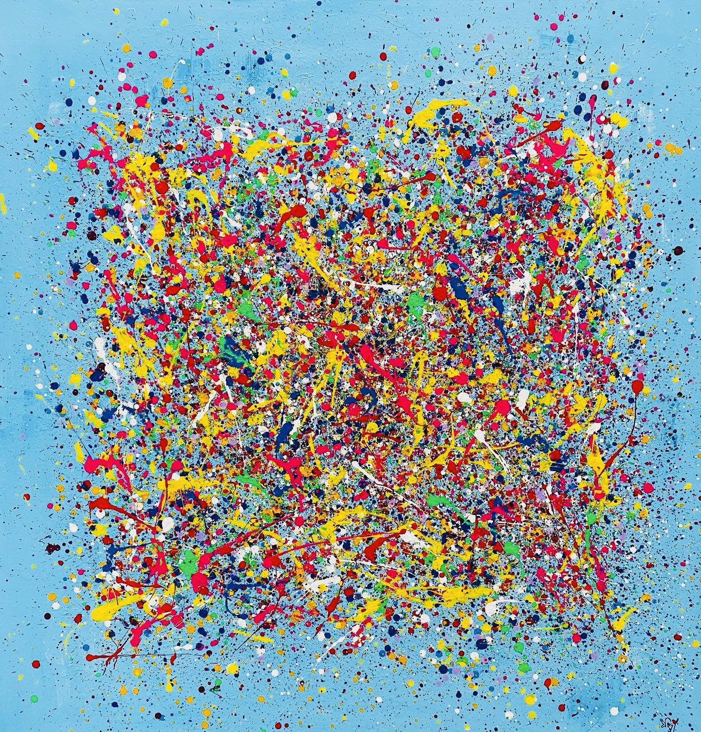Michael Edery, Enjoy fond bleu Michael Edery, Enjoy fond bleu