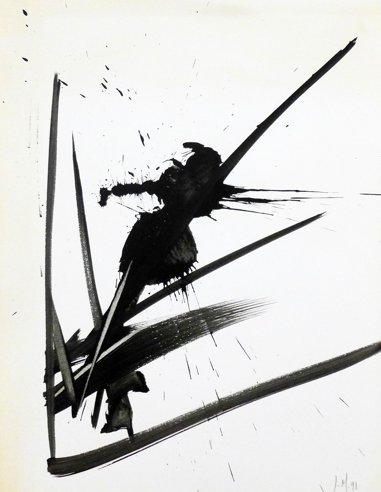 Jean Miotte, Composition 4 Jean Miotte, Composition 4