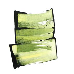 Gemälde, Golden Green 07, Emma Godebska