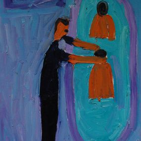 Gemälde, Childhood, Alonas Stelmanas