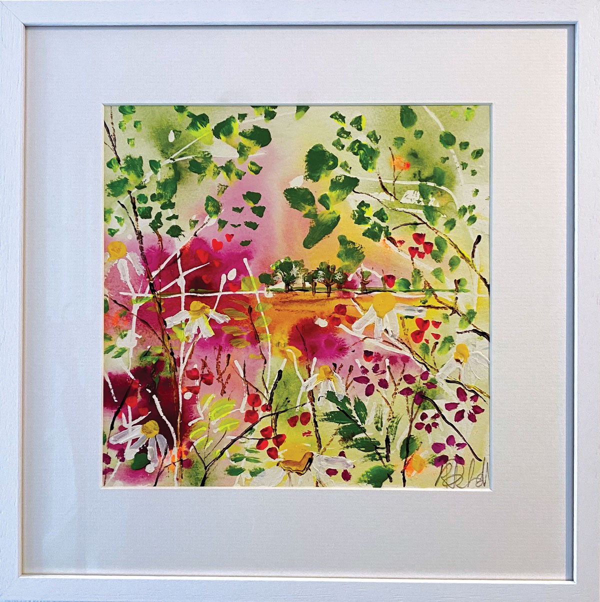 Rachael Dalzell, Peeking Through the Hedgerow Rachael Dalzell, Peeking Through the Hedgerow