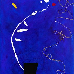 Painting, Blue night, Hyunah Kim