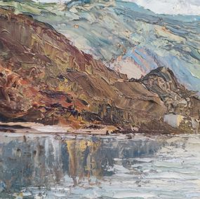 Jean Heitmann, Paysage de lac et montagnes Jean Heitmann, Paysage de lac et montagnes