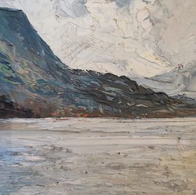 Jean Heitmann, Paysage de lac et montagnes Jean Heitmann, Paysage de lac et montagnes