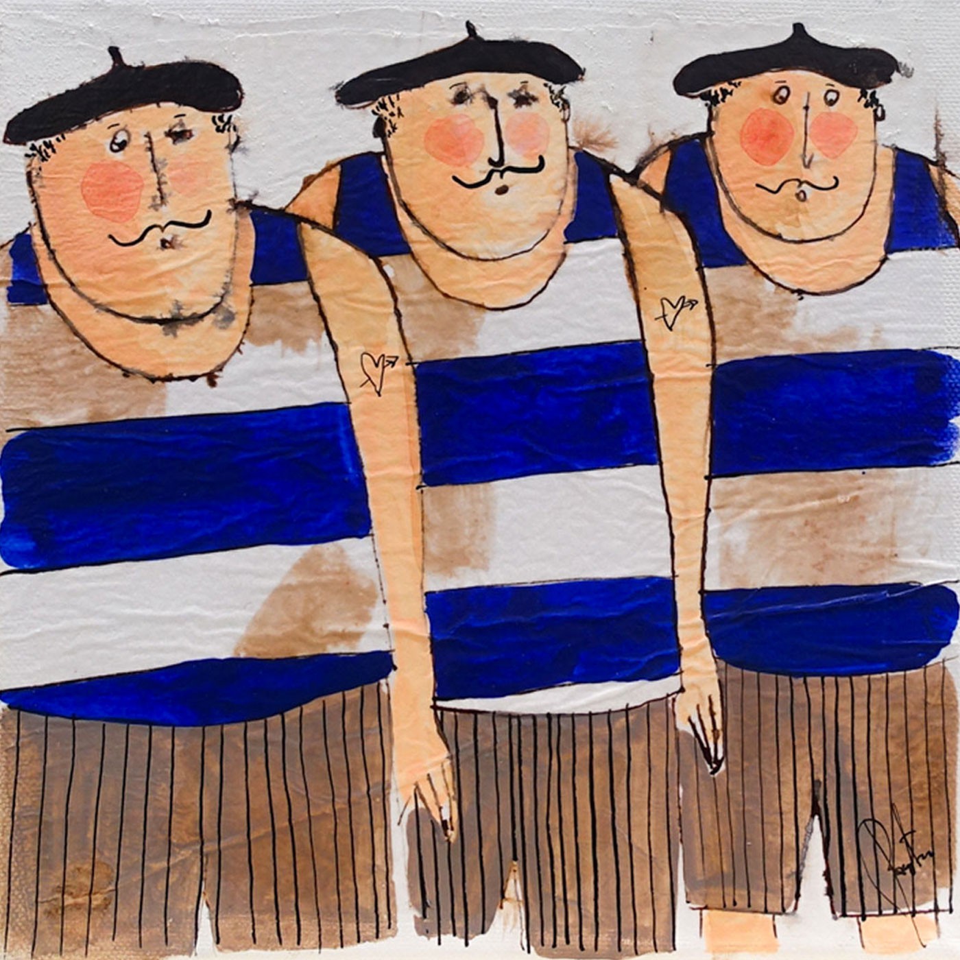Cécile Colombo, Les hommes Cécile Colombo, Les hommes