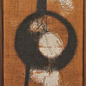 Pittura, Senza titolo 1970. Works from the 1970s by thema Tintotela, Paolo Ambrosio