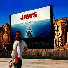 Painting, Jaws, Mathieu Questel