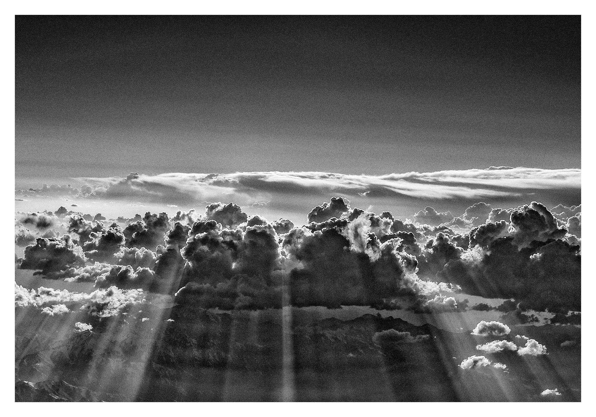 Stefan Darte, Sunrays through the clouds, Afghanistan Stefan Darte, Sunrays through the clouds, Afghanistan