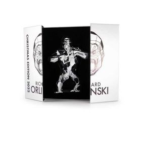 Richard Orlinski, Kong Christmas Silver Richard Orlinski, Kong Christmas Silver