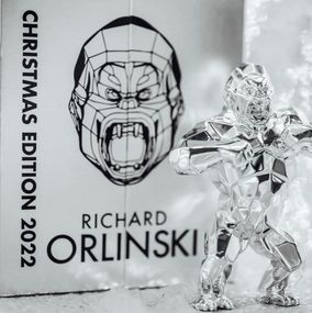 Richard Orlinski, Kong Christmas Silver Richard Orlinski, Kong Christmas Silver